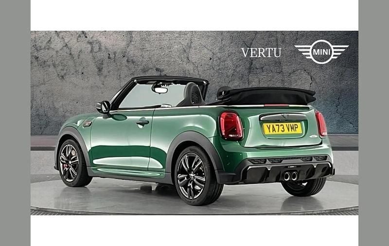 Used Mini John Cooper Works Cabriolet Premium Plus 231 HP (169 kW) 2022 Green Cabriolet