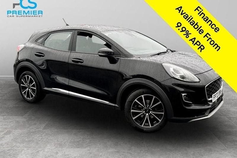 Agate black (premium paint) Used 2022 Ford Puma Titanium SUV | £10,195 - Image 1/1