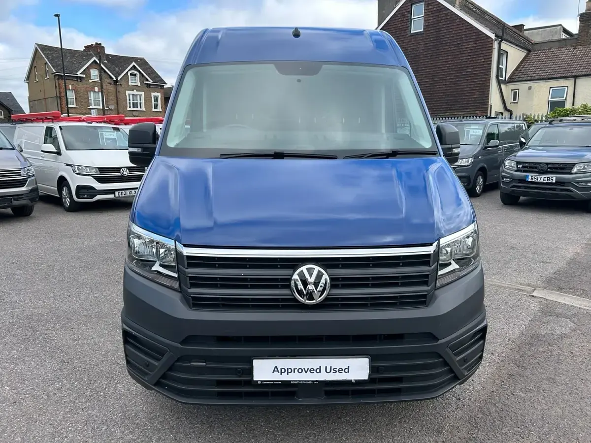 Used VW Crafter Trendline 140 HP (102 kW) 2022 Blue Van