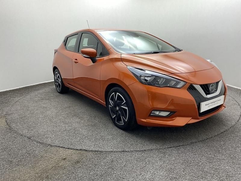 Orange Used 2021 Nissan Micra Acenta Hatchback | £10,390 (Fair price) - Image 1/4