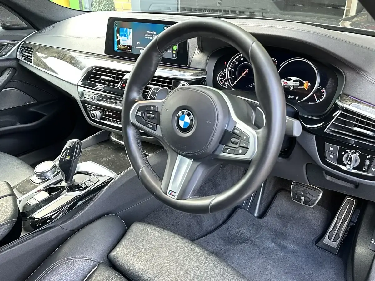 Used BMW 530 M Sport 265 HP (194 kW) 2018 Grey Sedan