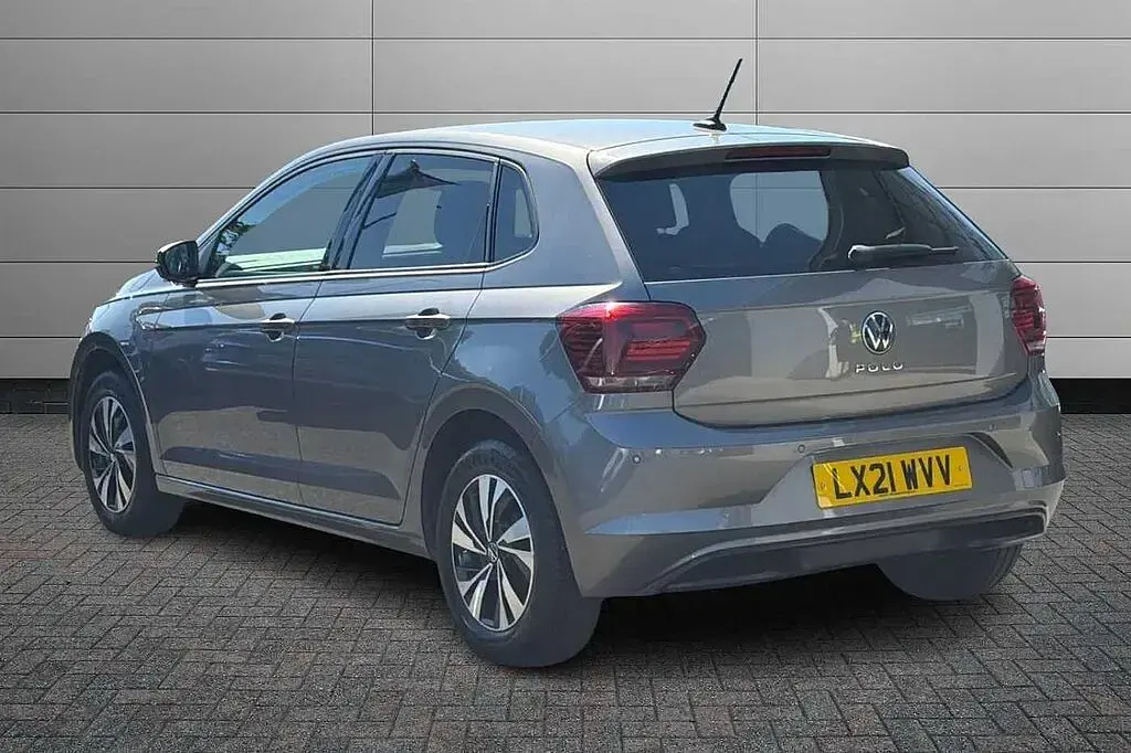 Used VW Polo Match 95 HP (69 kW) 2021 Grey Hatchback