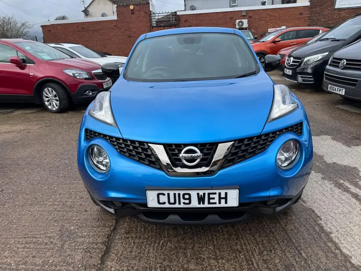 Used Nissan Juke 112 HP (82 kW) 2019 Blue SUV