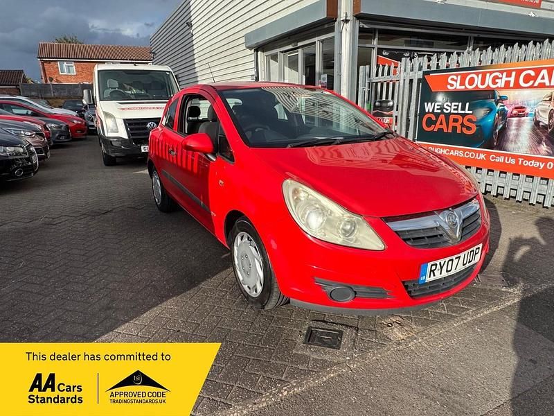 Red Used 2007 Vauxhall Corsa Hatchback | £1,295 (Fair price) - Image 1/4