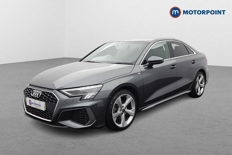 Used Audi A3 S-Line 110 HP (80 kW) 2023 Grey Sedan