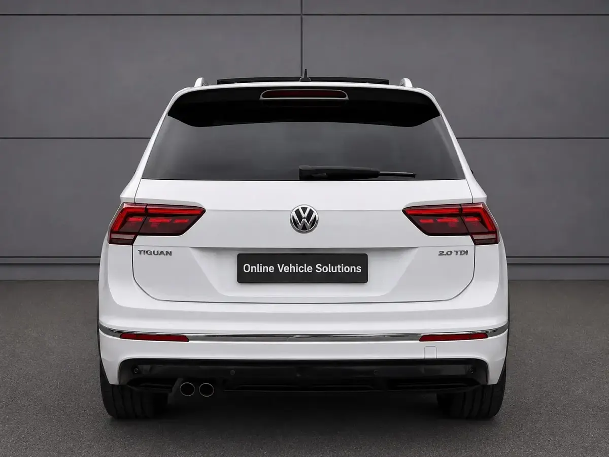 Used VW Tiguan R-line 150 HP (110 kW) 2017 White SUV
