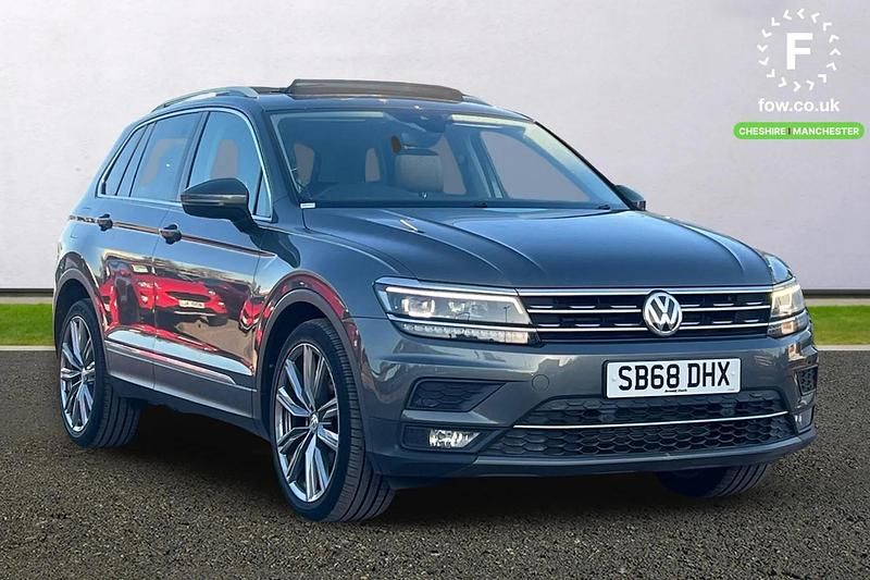 Grey Used 2018 VW Tiguan SEL SUV | £18,899 (Good price) - Image 1/4