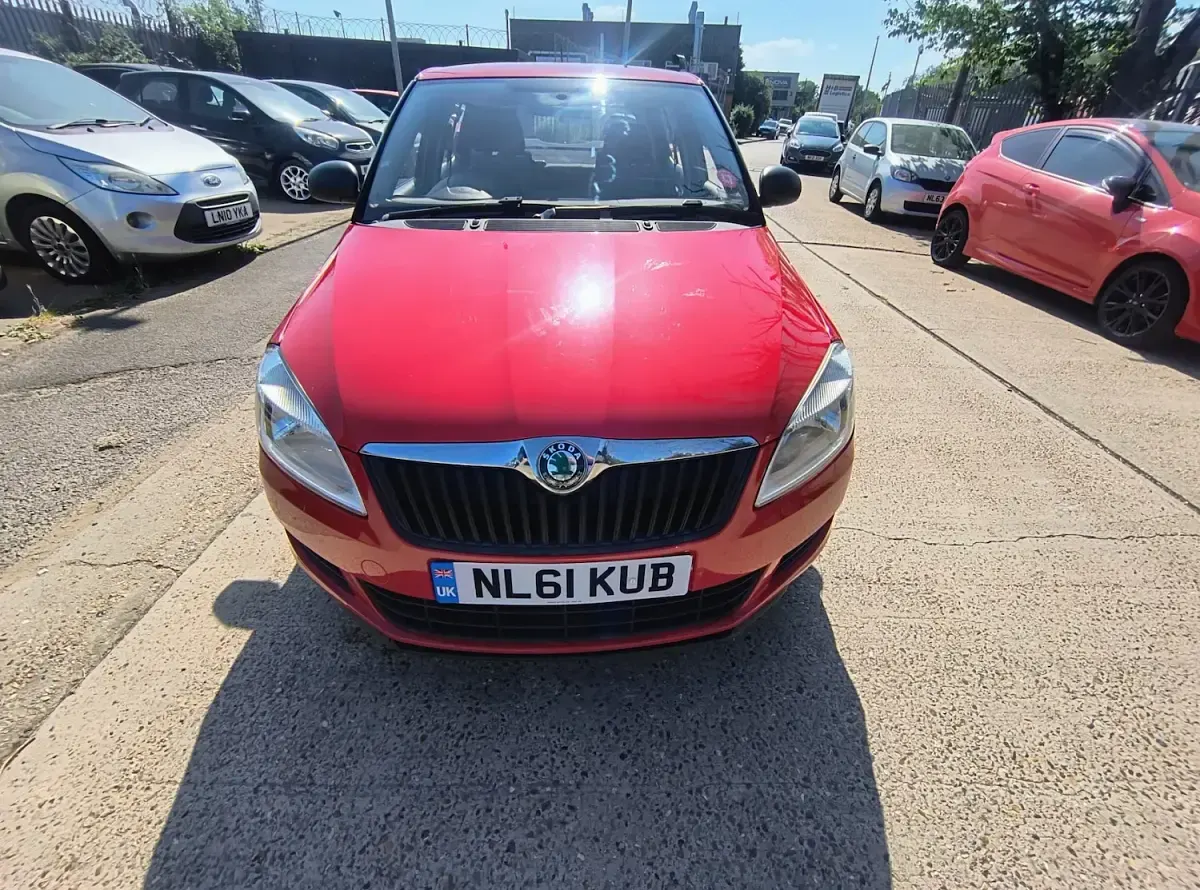 Used Skoda Fabia 2011 Red Hatchback