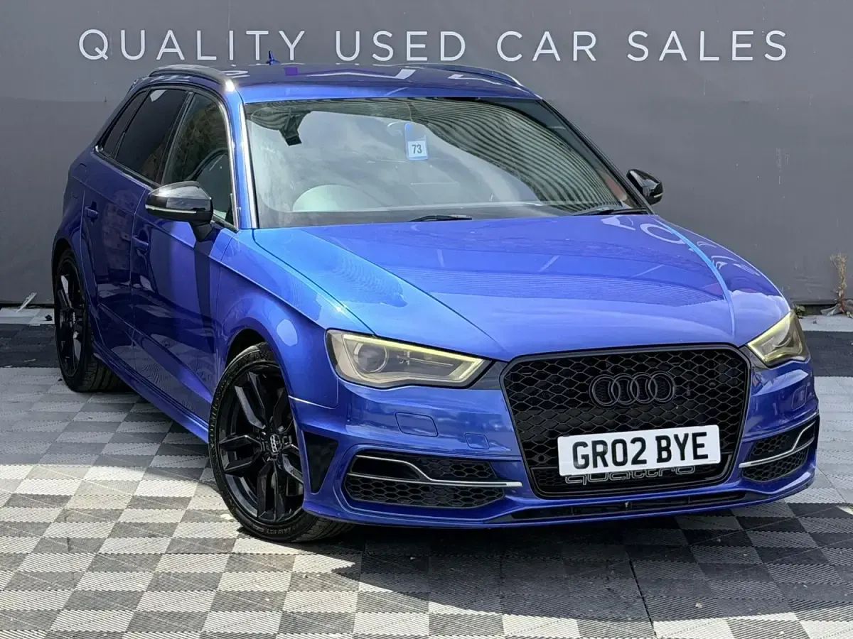 Used Audi A3 2015 Blue Hatchback