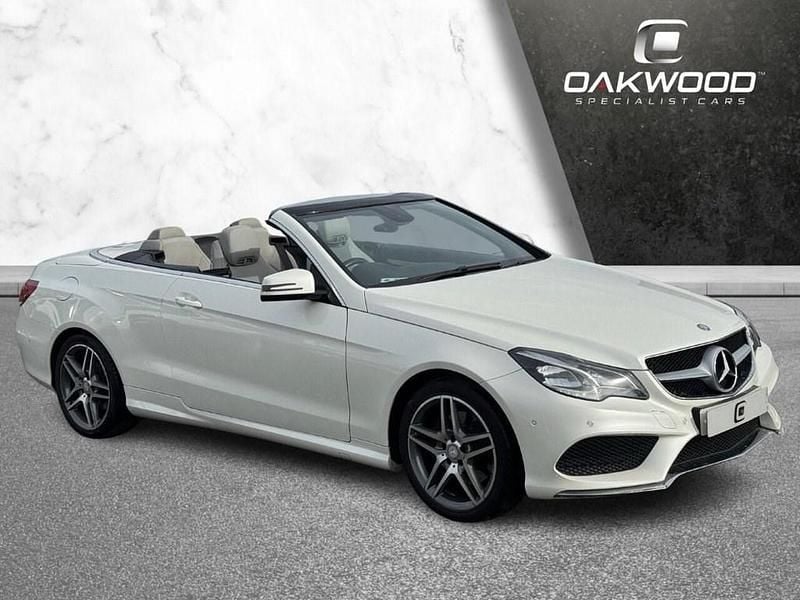White Used 2014 Mercedes E220 AMG line Cabriolet | £9,995 (Fair price) - Image 1/4