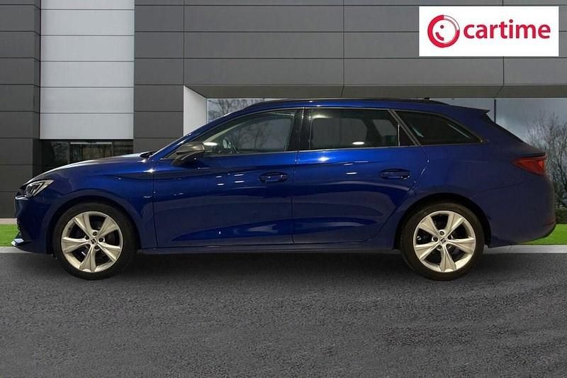 Used Seat Leon FR 130 HP (95 kW) 2020 Blue Estate