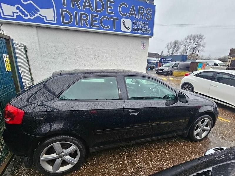 Used Audi A3 102 HP (75 kW) 2009 Black Hatchback