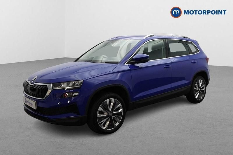 Used Skoda Karoq SE L 2022 Blue SUV