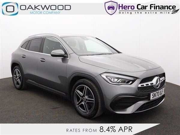 Grey Used 2020 Mercedes GLA200 AMG line SUV | £26,386 (Expensive) - Image 1/4