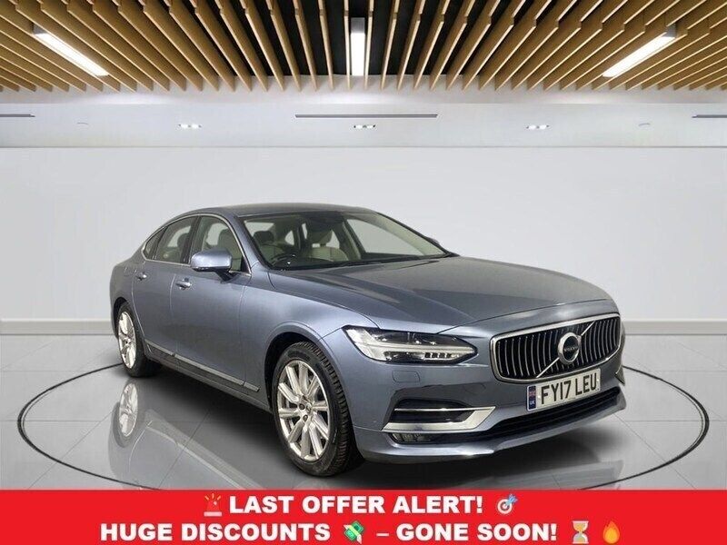 Blue Used 2017 Volvo S90 Inscription Sedan | £14,199 (Good price) - Image 1/3