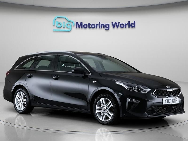 Black Used 2021 Kia Ceed Sportswagon 2 Estate | £8,500 (Good price) - Image 1/4