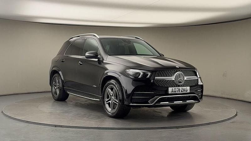 Used Mercedes GLE350 AMG line 320 HP (235 kW) 2021 Obsidian black SUV