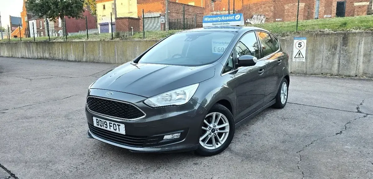 Used Ford C-MAX Zetec 2019 Grey MPV