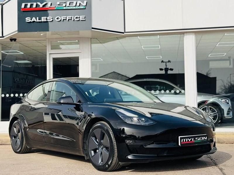 Used Tesla Model 3 Long Range AWD 254 kW (346 HP) 2022 Black Sedan