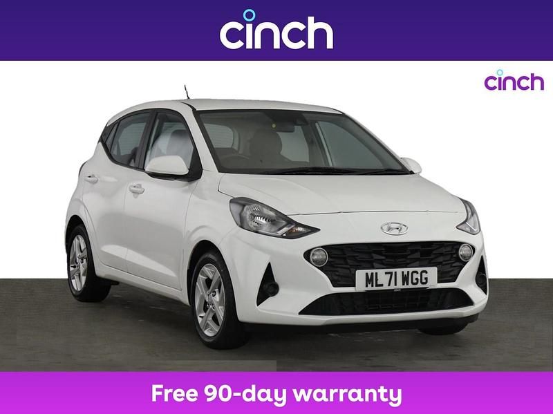 White Used 2021 Hyundai i10 SE Hatchback | £11,199 (A bit pricey) - Image 1/3