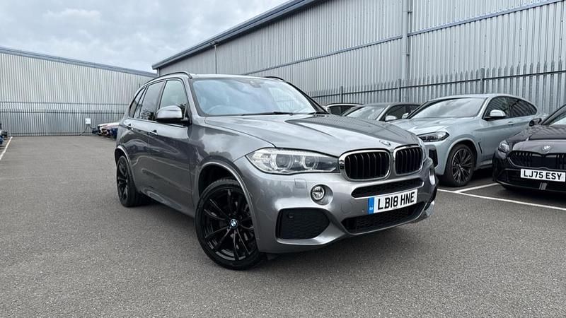 Grey Used 2018 BMW X5 M Sport SUV | £30,811 (Fair price) - Image 1/4