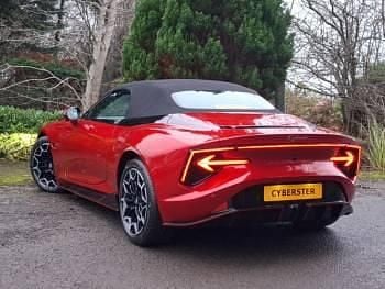 New MG Cyberster Trophy 250 kW (340 HP) 2025 Tri coat  dynamic red Cabriolet