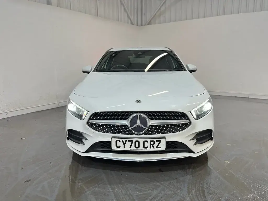 Used Mercedes A180 Executive 136 HP (100 kW) 2020 White Hatchback