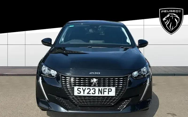 Used Peugeot 208 Active+ 102 HP (75 kW) 2023 Black Hatchback