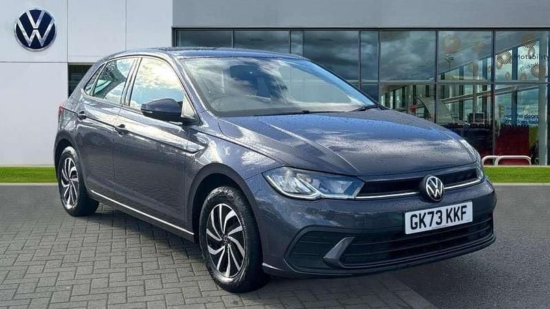 Grey Used 2023 VW Polo Life Hatchback | £15,628 (Fair price) - Image 1/4