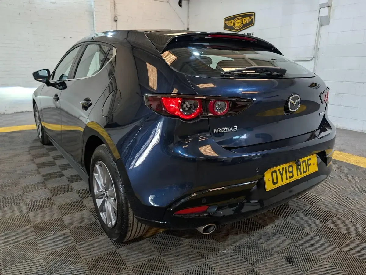 Used Mazda 3 2019 Blue Hatchback