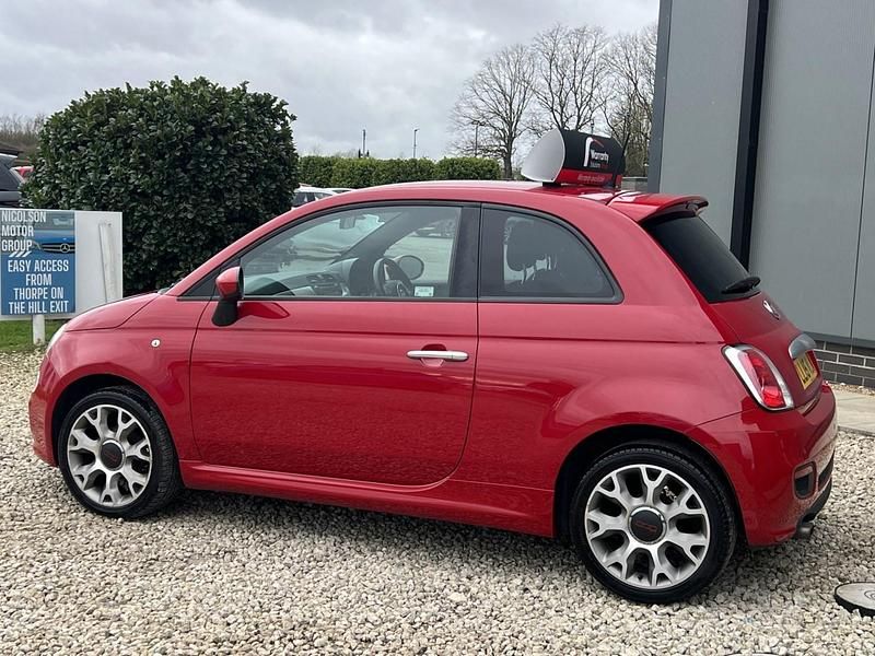 Used Fiat 500 S 69 HP (50 kW) 2015 Red Hatchback