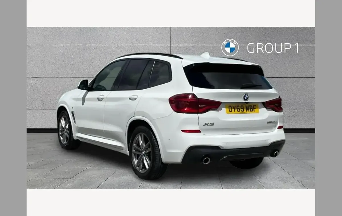 Used BMW X3 M Sport 190 HP (139 kW) 2019 White SUV
