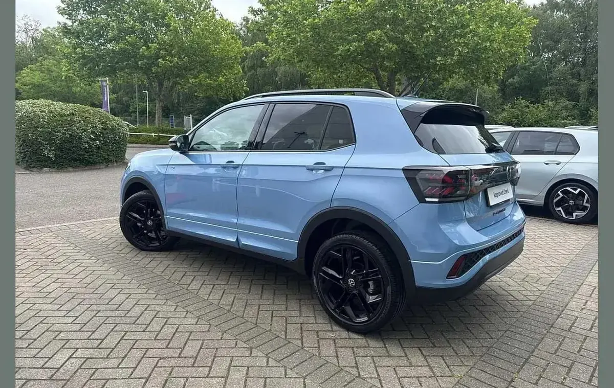 Used VW T-Cross Black Edition 115 HP (84 kW) 2025 Blue SUV