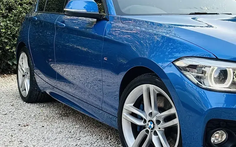 Used BMW 118 M Sport 136 HP (100 kW) 2015 Blue Hatchback