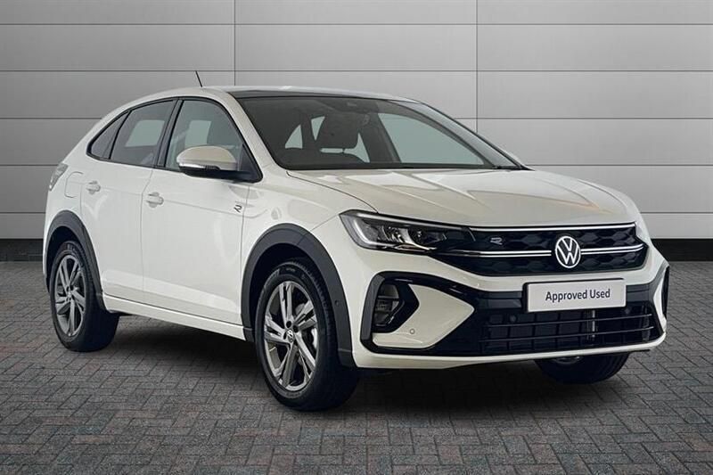 Pure white New 2025 VW Taigo R-line SUV | £26,790 (Super price) - Image 1/4