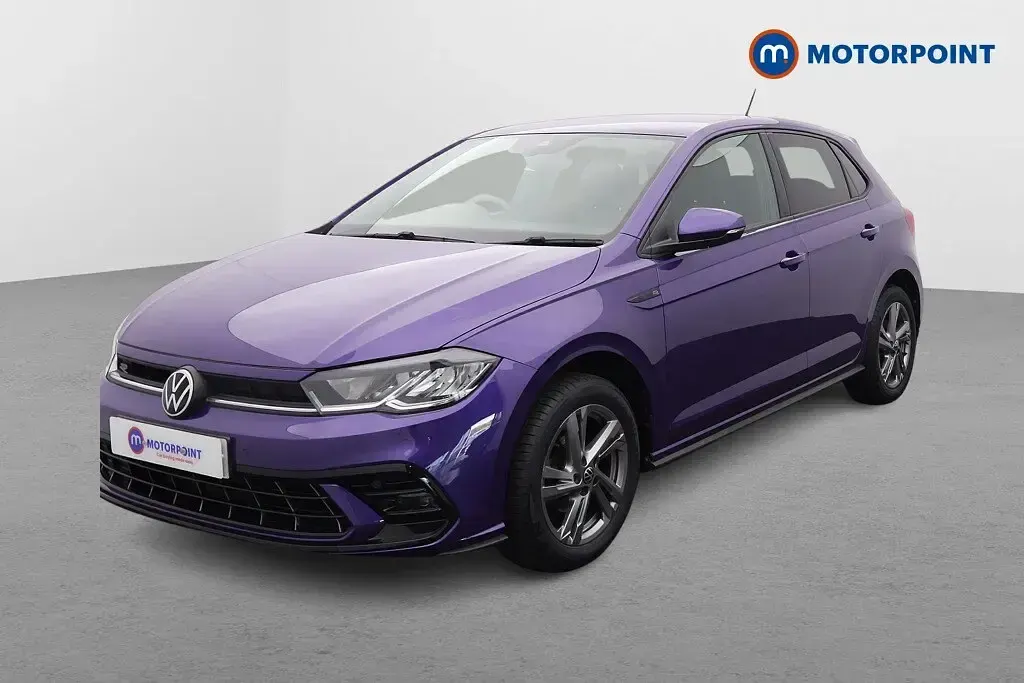 Used VW Polo R-line 2022 Mauve/purple Hatchback