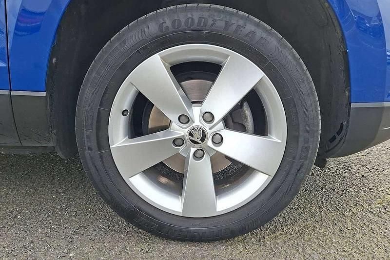 Used Skoda Karoq SE 115 HP (84 kW) 2020 Energy blue SUV