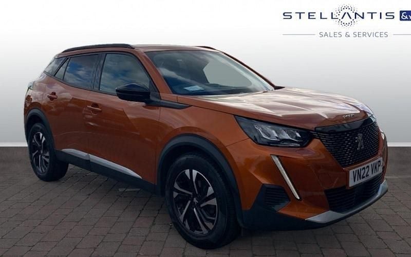 Orange Used 2022 Peugeot 2008 Allure Premium SUV | £14,450 (Fair price) - Image 1/4