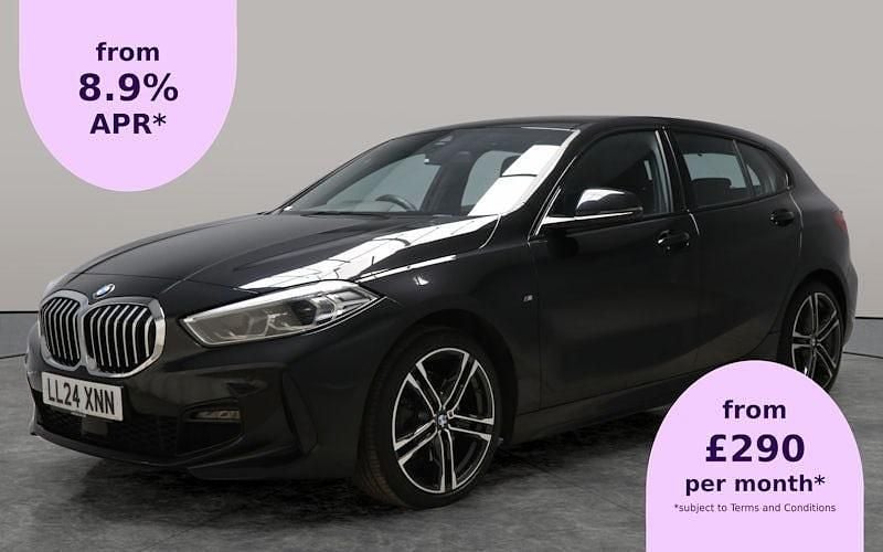 Black Used 2024 BMW 116 M Sport Hatchback | £21,912 (Good price) - Image 1/2