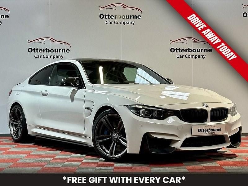 Alpine white Used 2017 BMW M4 Performance Coupe | £25,950 (Fair price) - Image 1/4