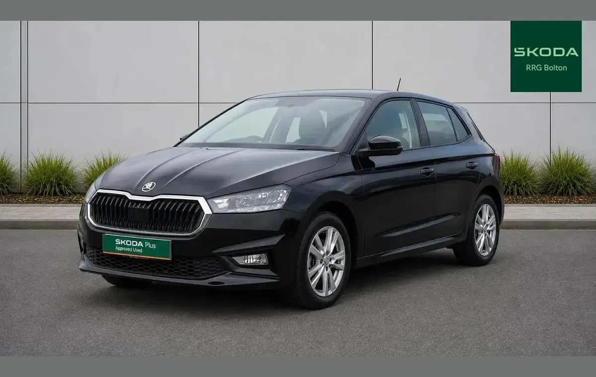 Used Skoda Fabia SE L 113 HP (83 kW) 2024 Black magic pearl effect Hatchback