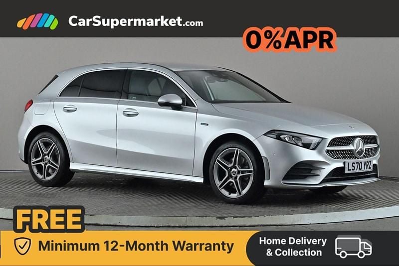 Silver Used 2020 Mercedes A250 AMG Line Premium Hatchback | £19,597 (Expensive) - Image 1/4