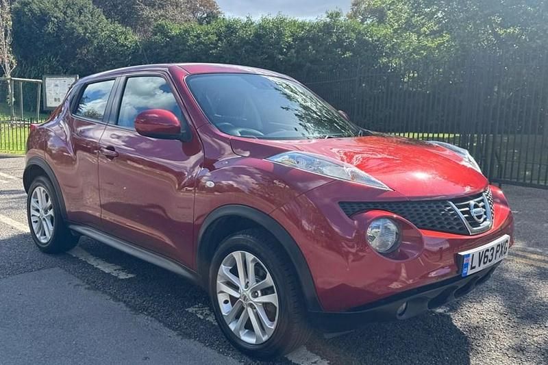Red Used 2013 Nissan Juke Acenta SUV | £7,295 (Fair price) - Image 1/1