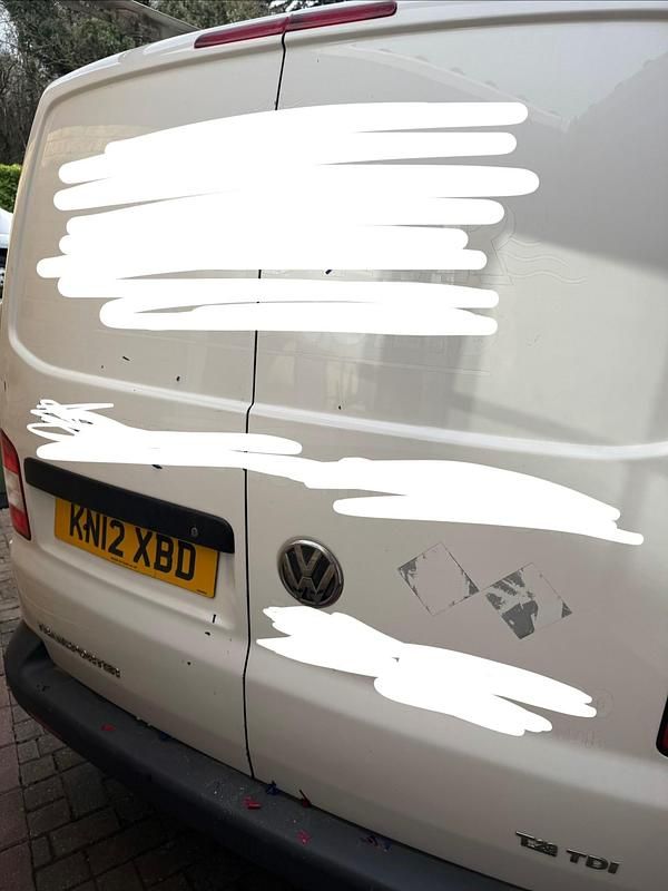 Used VW T5 102 HP (75 kW) 2012 White Van