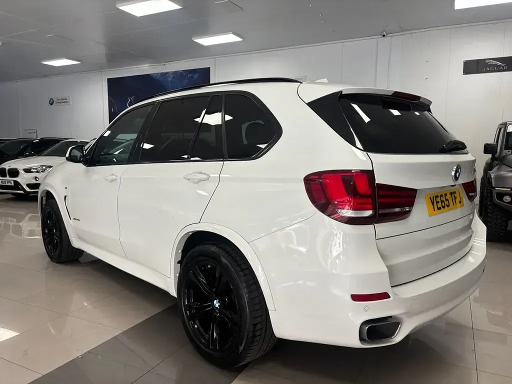 Used BMW X5 M Sport 258 HP (189 kW) 2015 White SUV