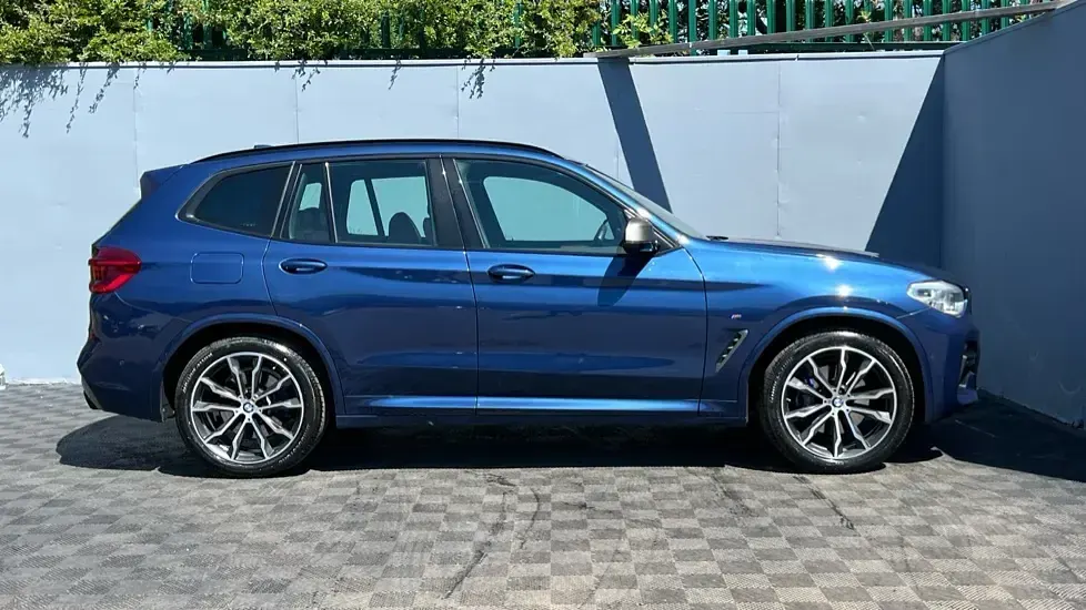 Used BMW X3 M Sport 349 HP (256 kW) 2019 Blue SUV