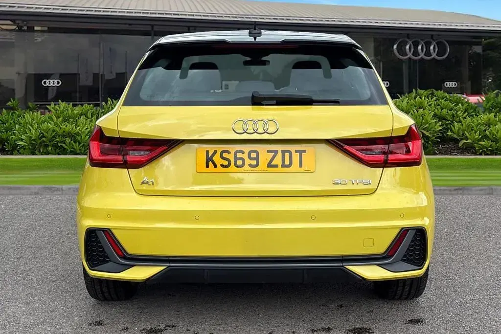 Used Audi A1 S-Line 116 HP (85 kW) 2020 Yellow SUV