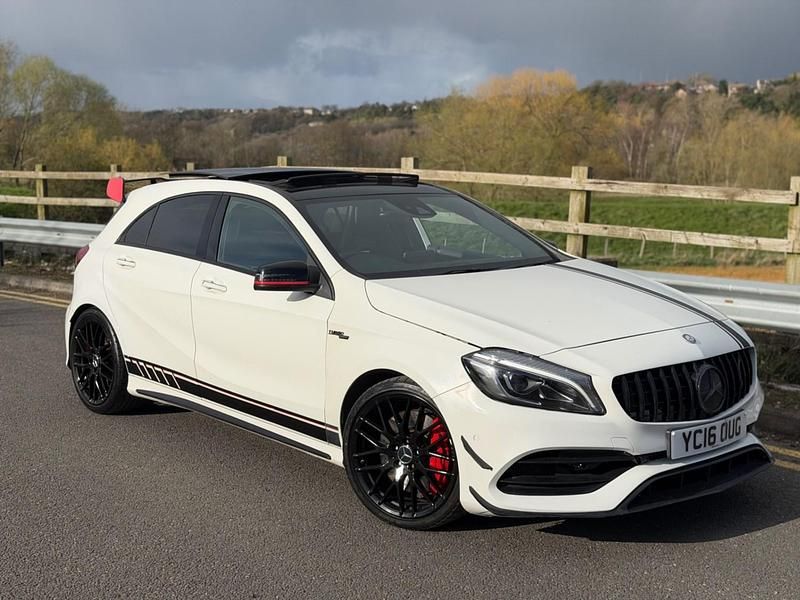 Used Mercedes A45 AMG 2016 White Hatchback