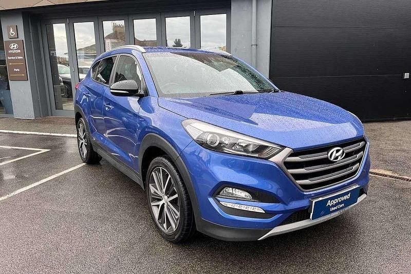 Blue Used 2018 Hyundai Tucson GO! SUV | £14,409 (Good price) - Image 1/4