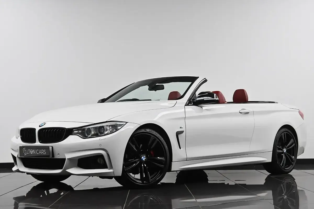 Used BMW 420 Cabriolet M Sport 2014 White Cabriolet